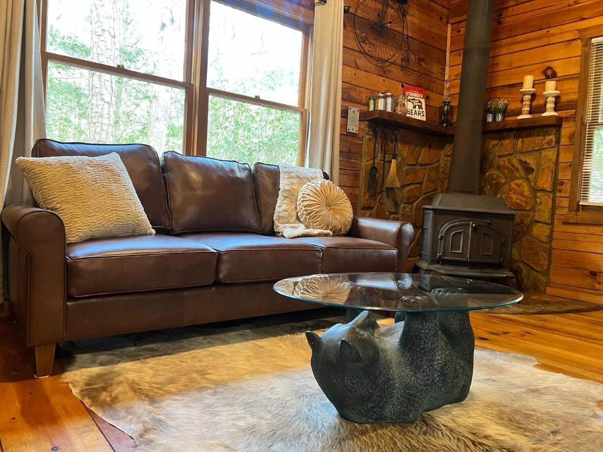Log Cabin With Mountain View And Privacy Blue Ridge Exterior foto