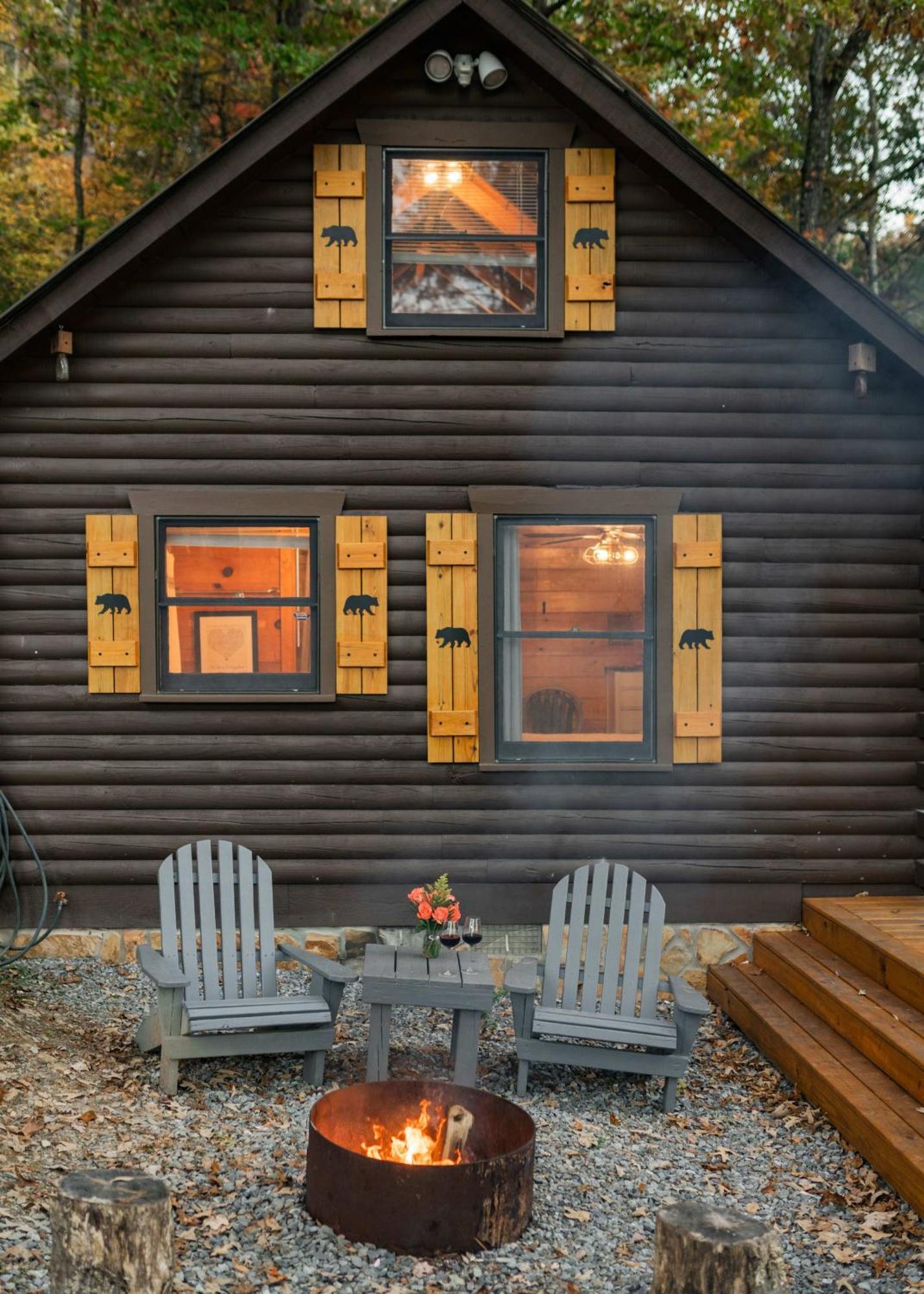 Log Cabin With Mountain View And Privacy Vila Blue Ridge Exterior foto