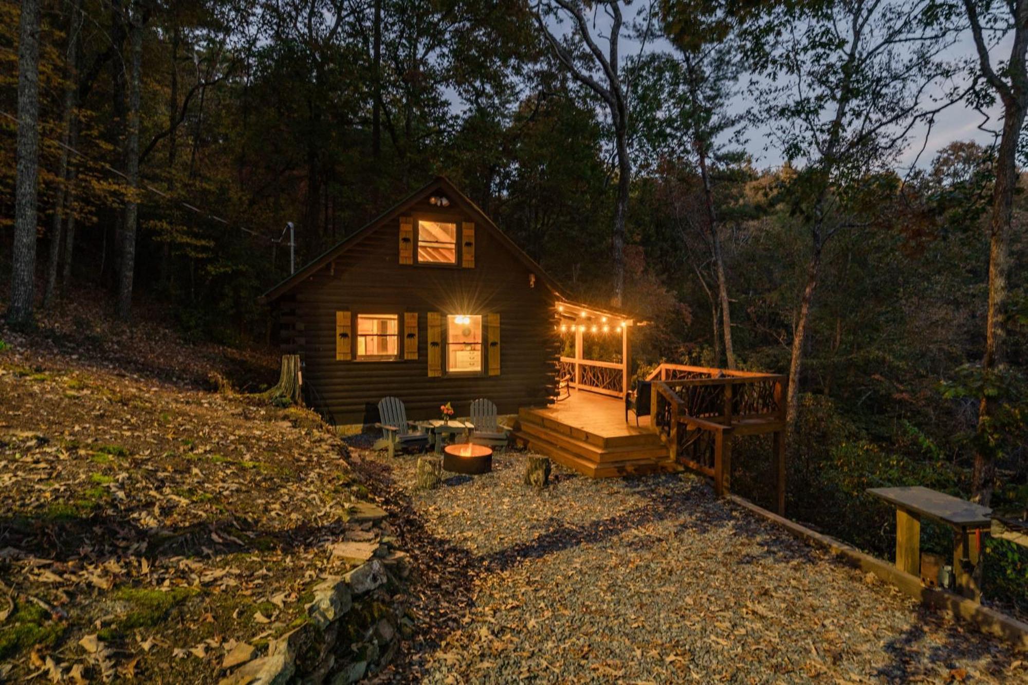 Log Cabin With Mountain View And Privacy Vila Blue Ridge Exterior foto