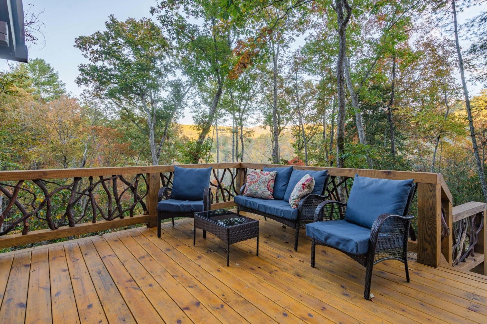 Log Cabin With Mountain View And Privacy Vila Blue Ridge Exterior foto